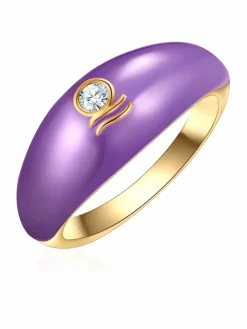Glanzstücke München Schmuck*Damen Ring - Sternzeichen Waage gold uni