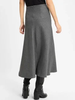 Marie Lund Röcke*Damen Rock anthrazit meliert