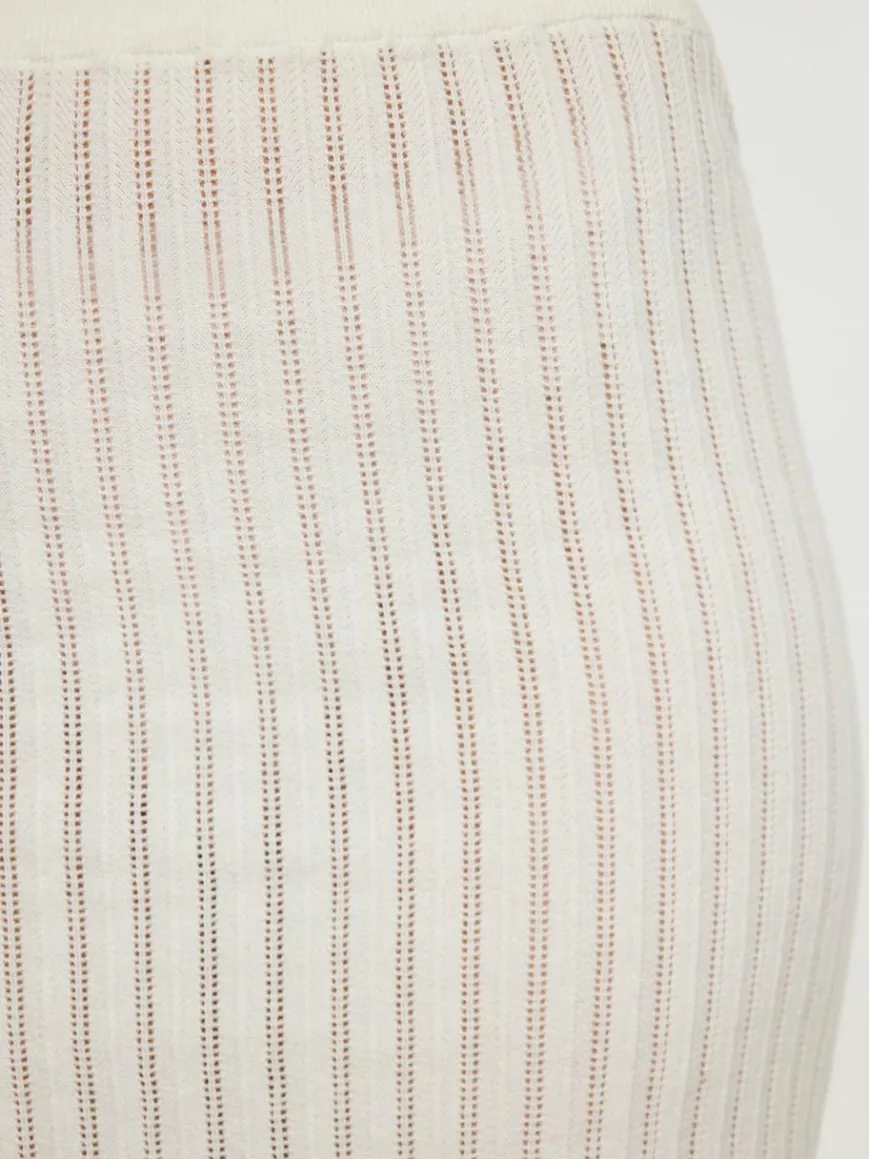 IZIA Röcke*Damen Rock weiß gestreift