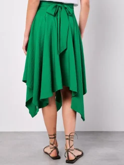 Apricot Röcke*Damen Rock grün uni