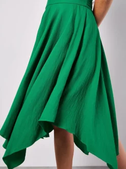 Apricot Röcke*Damen Rock grün uni