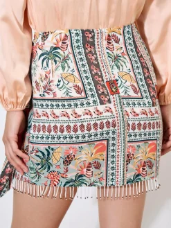 Apricot Röcke*Damen Rock mint bedruckt