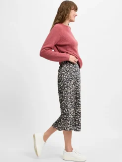 Franco Callegari Collection Röcke*Damen Rock marine mehrfarbig gemustert