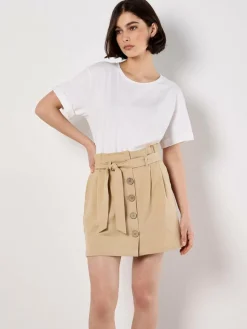 Apricot Röcke*Damen Rock beige uni