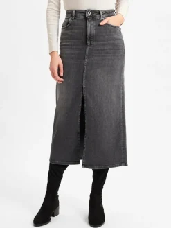 Marc O'Polo Röcke*Damen Rock grau uni