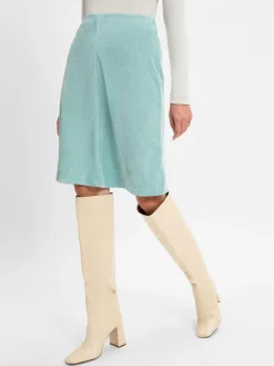 Marie Lund Röcke*Damen Rock lind strukturiert