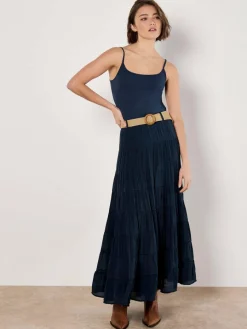 Apricot Röcke*Damen Rock marine uni