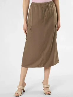Marie Lund Röcke*Damen Rock taupe uni