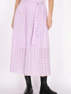 Dreimaster Röcke*Damen Rock flieder uni