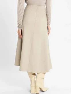 Marie Lund Röcke*Damen Rock beige meliert