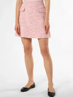 Marie Lund Röcke*Damen Rock fuchsia ecru meliert