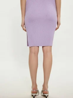 MyMo Röcke*Damen Rock lila uni