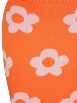 MyMo Röcke*Damen Rock orange gemustert