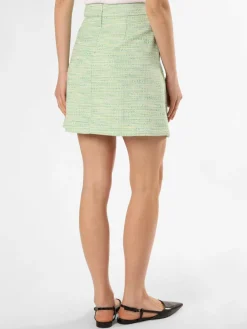 Marie Lund Röcke*Damen Rock grün ecru meliert