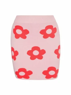 MyMo Röcke*Damen Rock pink gemustert