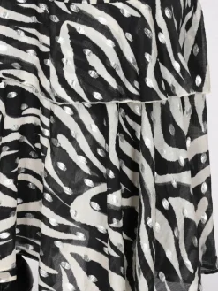 Faina Röcke*Damen Rock mehrfarbig gemustert