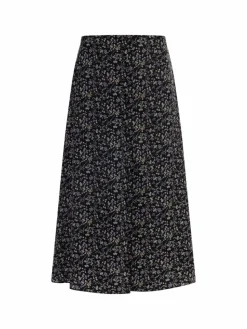 Usha Röcke*Damen Rock mehrfarbig gemustert