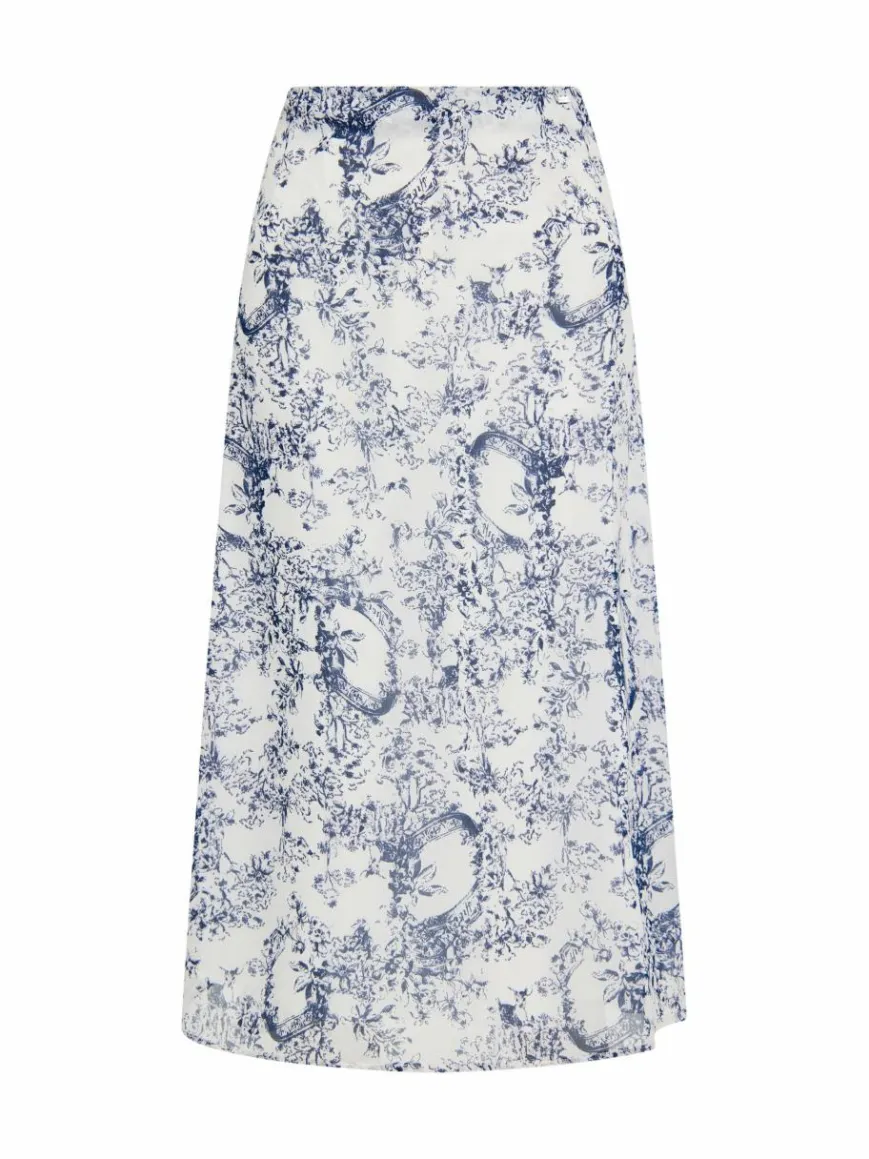 Dreimaster Röcke*Damen Rock marine gemustert