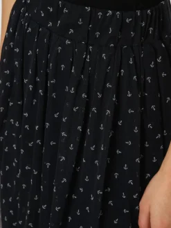 Franco Callegari Röcke*Damen Rock marine gemustert