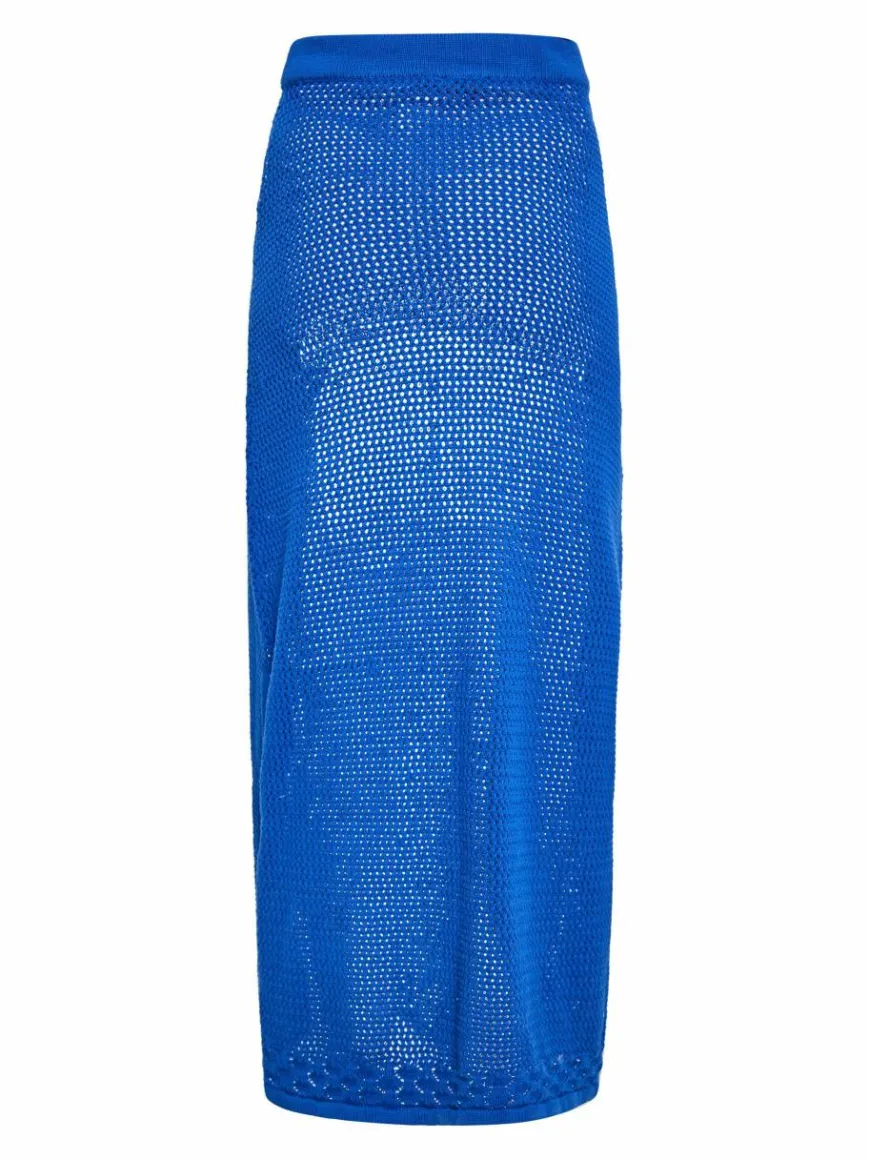 IZIA Röcke*Damen Rock blau gestreift