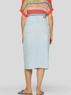 RABE Röcke*Damen Rock blau uni