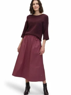 Robe Légère Röcke*Damen Rock bordeaux uni