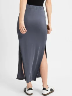 mbyM Röcke*Damen Rock - Florrie anthrazit uni