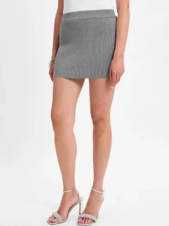 Noisy May Röcke*Damen Rock - NMKayla silber uni