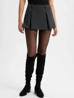 EDITED Röcke*Damen Rock - Suzan anthrazit uni