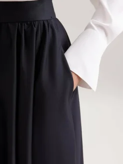 Seidensticker Röcke*Damen Rock - Uni blau uni