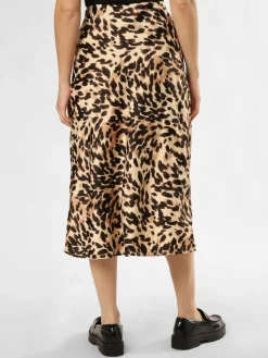 Y.A.S Röcke*Damen Rock - YASPella schwarz beige gemustert