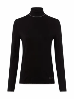 Liu Jo Collection Pullover & Strickjacken*Damen Rollkragenpullover schwarz uni