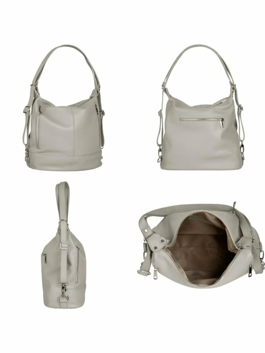 Samantha Look Taschen & Rucksäcke*Damen Rucksack grau uni
