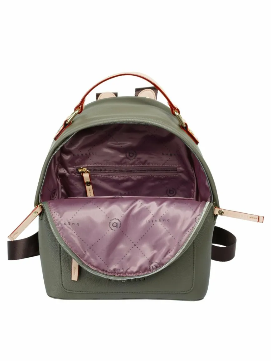 Bugatti Taschen & Rucksäcke*Damen Rucksack grün uni