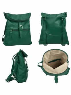 forty° Taschen & Rucksäcke*Damen Rucksack grün uni