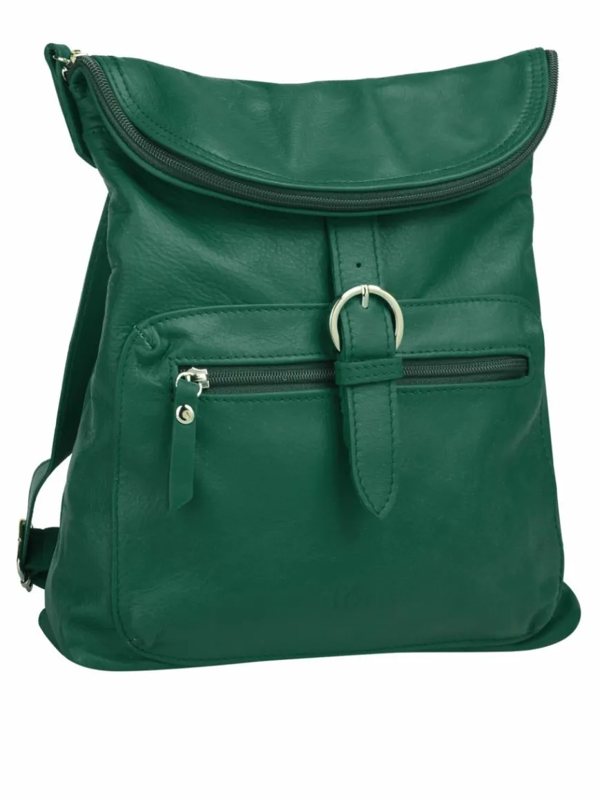 forty° Taschen & Rucksäcke*Damen Rucksack grün uni