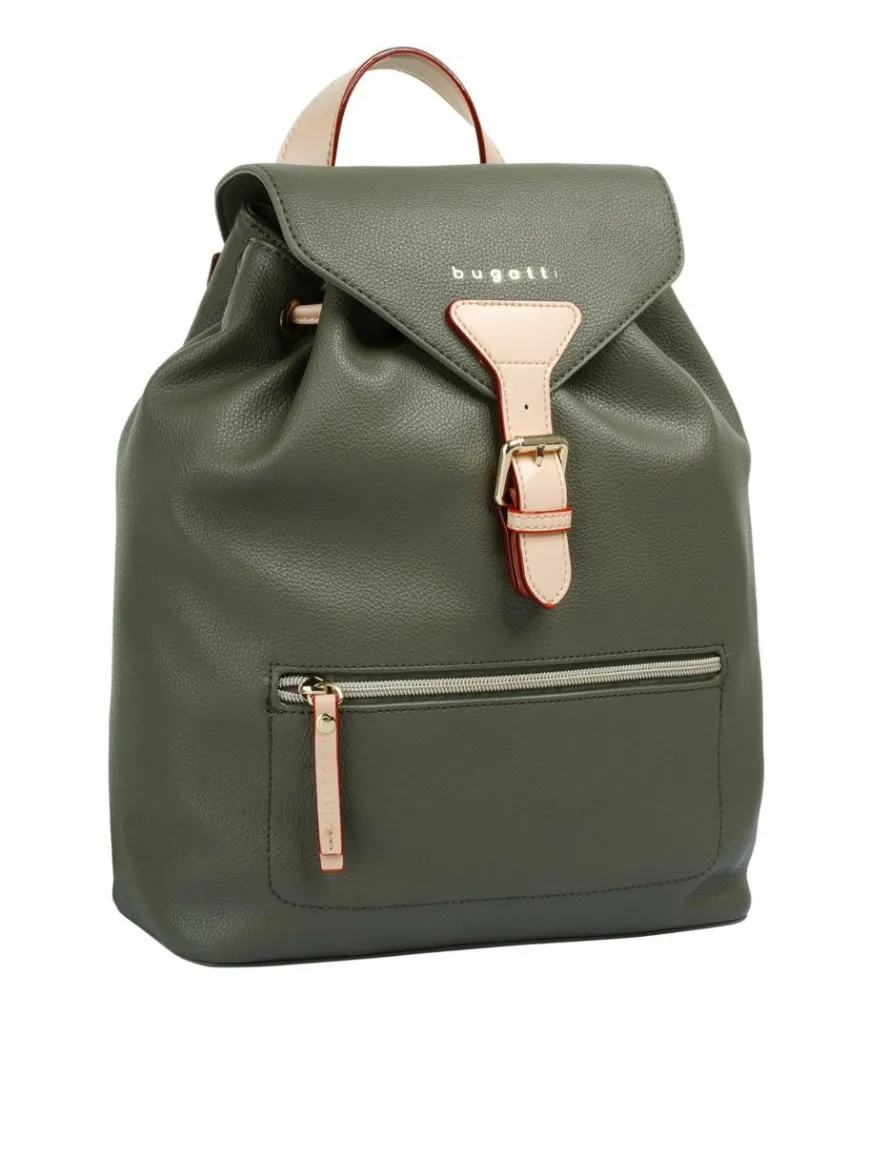 Bugatti Taschen & Rucksäcke*Damen Rucksack grün uni