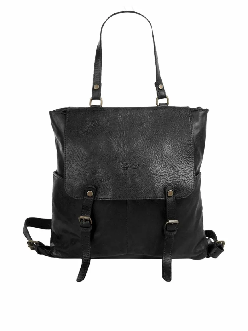 X-Zone Taschen & Rucksäcke*Damen Rucksack schwarz uni