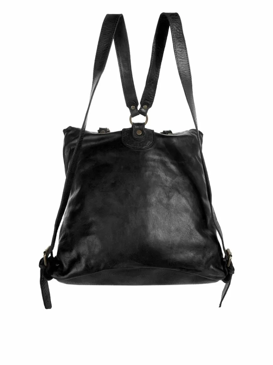 X-Zone Taschen & Rucksäcke*Damen Rucksack schwarz uni
