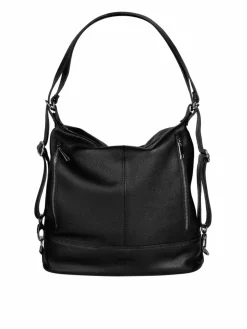 Samantha Look Taschen & RucksÀcke*Damen Rucksack schwarz uni