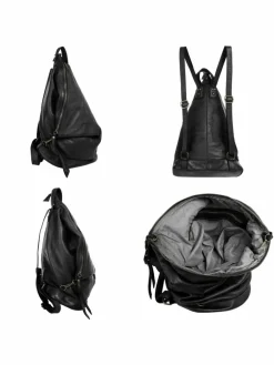 Samantha Look Taschen & Rucksäcke*Damen Rucksack schwarz uni