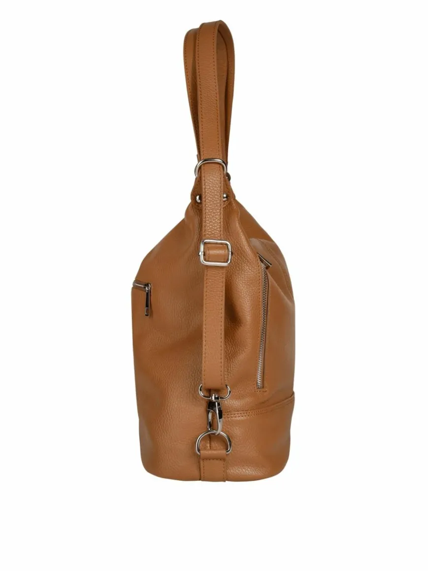 Samantha Look Taschen & Rucksäcke*Damen Rucksack cognac uni