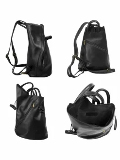 Samantha Look Taschen & Rucksäcke*Damen Rucksack schwarz uni