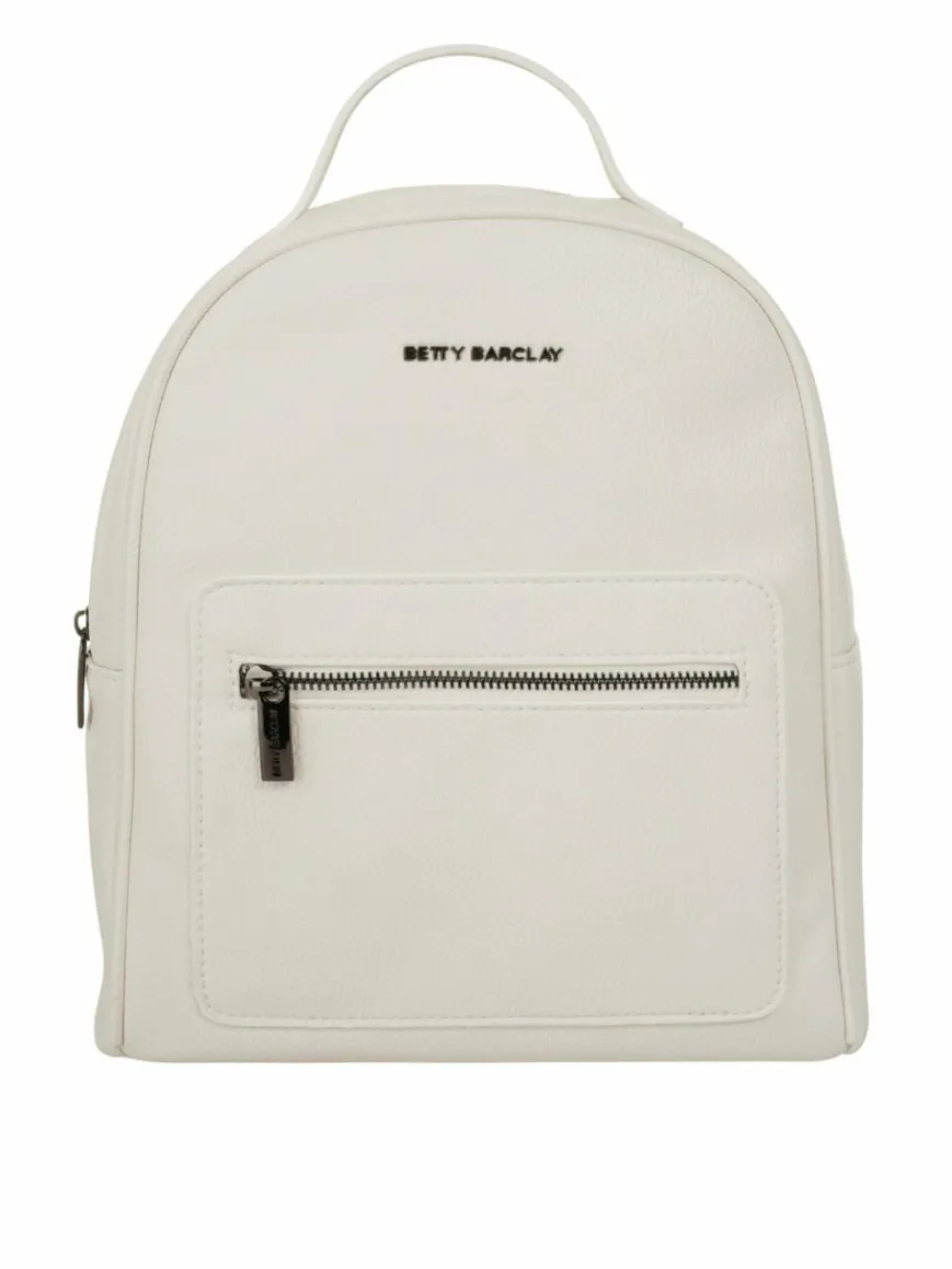 Betty Barclay Taschen & Rucksäcke*Damen Rucksack weiß uni