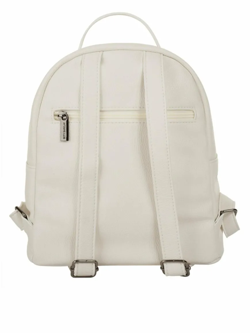 Betty Barclay Taschen & Rucksäcke*Damen Rucksack weiß uni