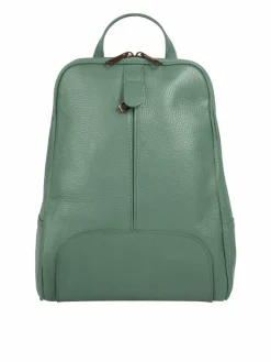 Samantha Look Taschen & RucksĂ€cke*Damen Rucksack grĂŒn uni