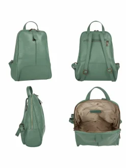 Samantha Look Taschen & Rucksäcke*Damen Rucksack grün uni
