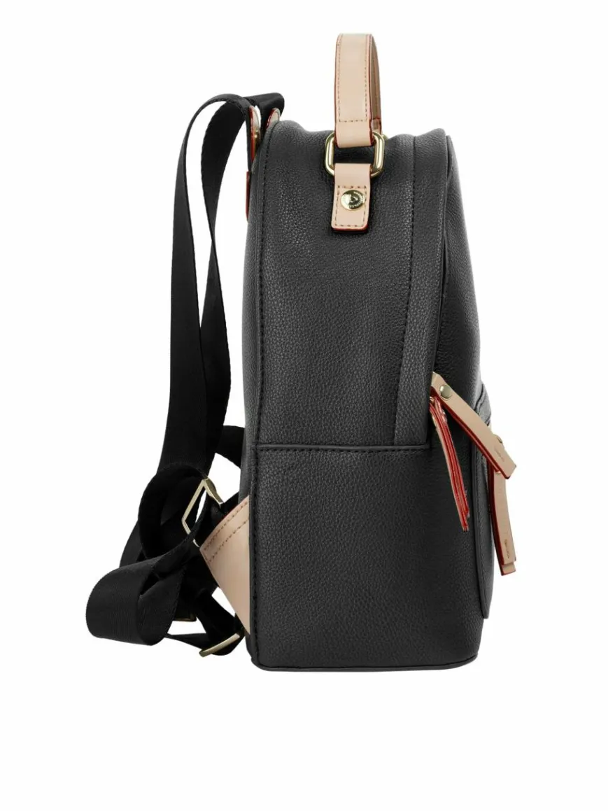 Bugatti Taschen & Rucksäcke*Damen Rucksack schwarz uni