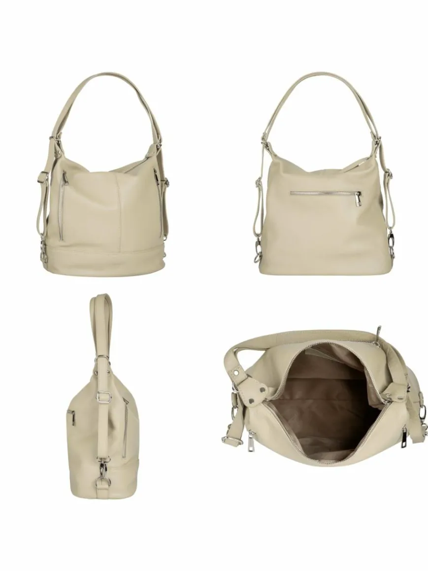 Samantha Look Taschen & Rucksäcke*Damen Rucksack beige uni