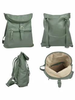 forty° Taschen & Rucksäcke*Damen Rucksack grün uni
